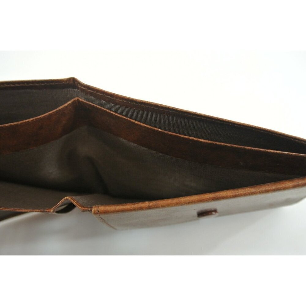 Salzburg Leather Wallet Embossed Gold Design Mens Austria Travel Souvenir Vtg - Picture 4 of 6